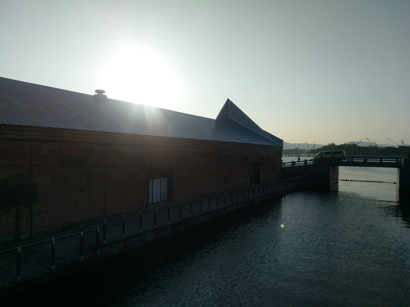 逆光環境での撮影。センサーが大きい分、光を多く取り込むようだ