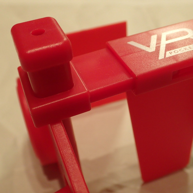 スマホとの距離はこのバーを伸ばしたり縮めたりして調整する