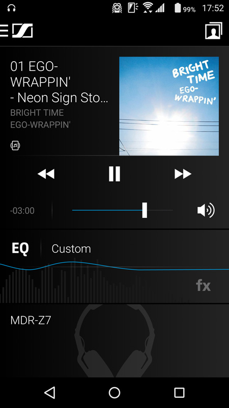 自分の好みに合わせた音質調整が簡単に行なえるミュージックプレーヤー「CapTune」
