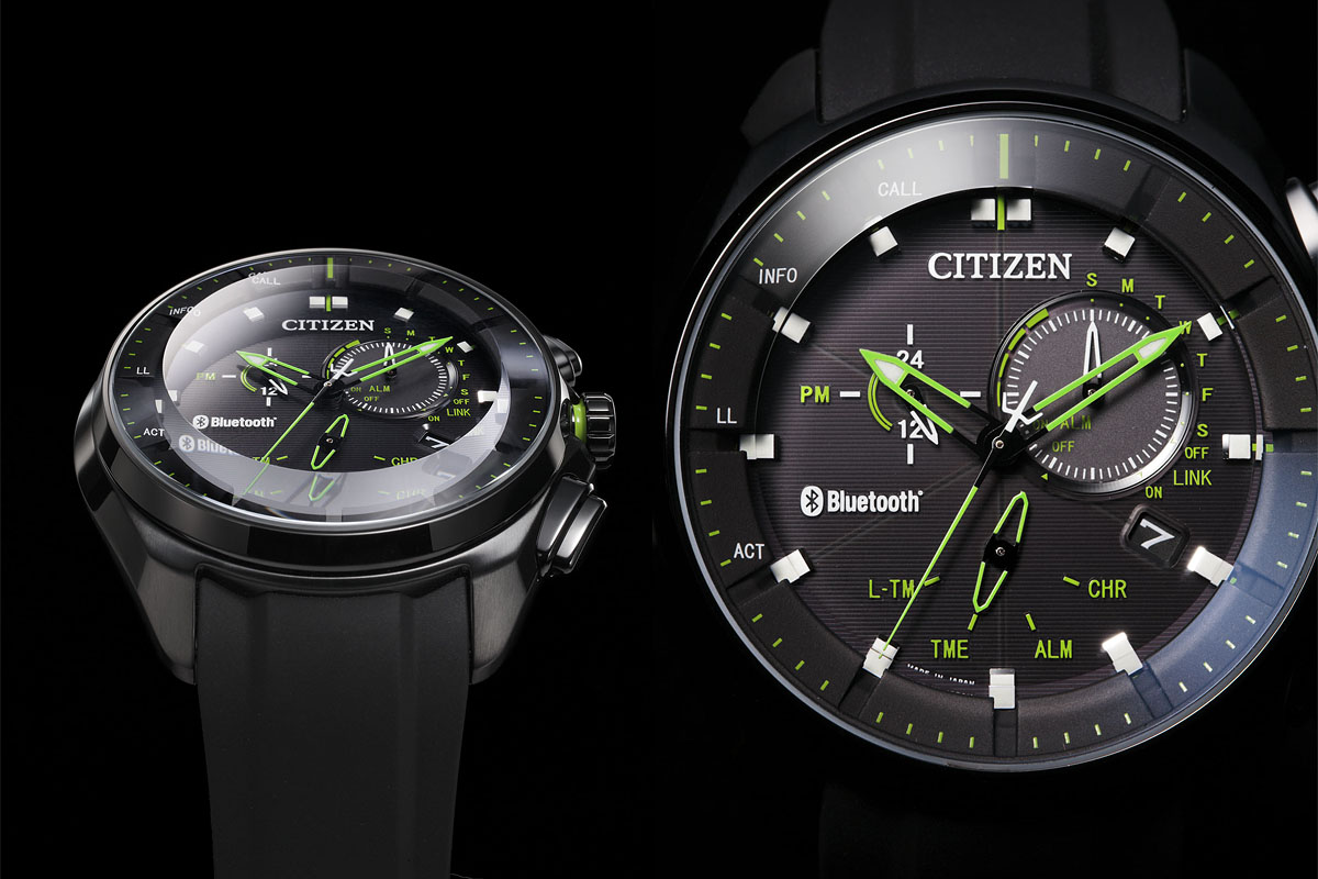 ゲンブツはかなり重厚感のあるアナログ文字盤の腕時計です。作りも超キレイ。シチズンは部品ひとつから自社生産できるスーパー本格派時計メーカーなので、こういう作りの良さや高級感はサスガ。カラーやバンドのバリエーションも増やして欲しい感じです。