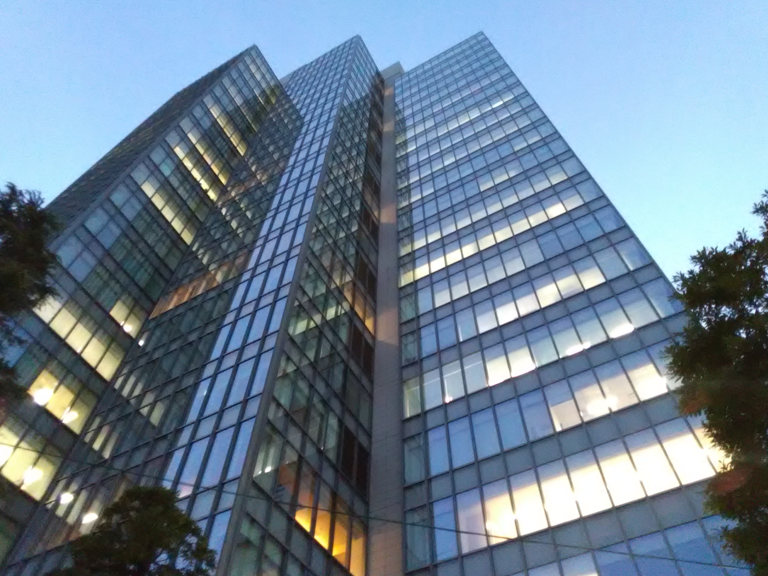 夕暮れ時の撮影サンプル