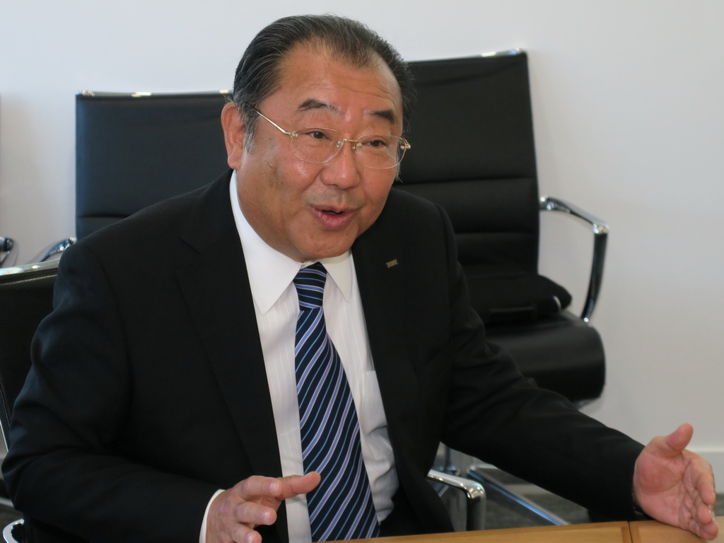 KDDIのグローバル戦略を語る取締役執行役員専務 グローバル事業本部長の田島英彦氏