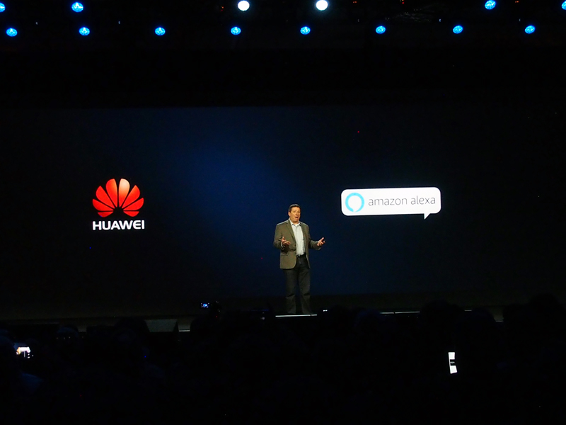 Mate 9のAlexa対応を語る、Amazonのラブチン氏