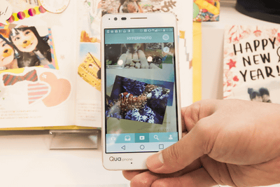 紙写真にスマホをかざすと動き出すARプリンター「Lifeprint