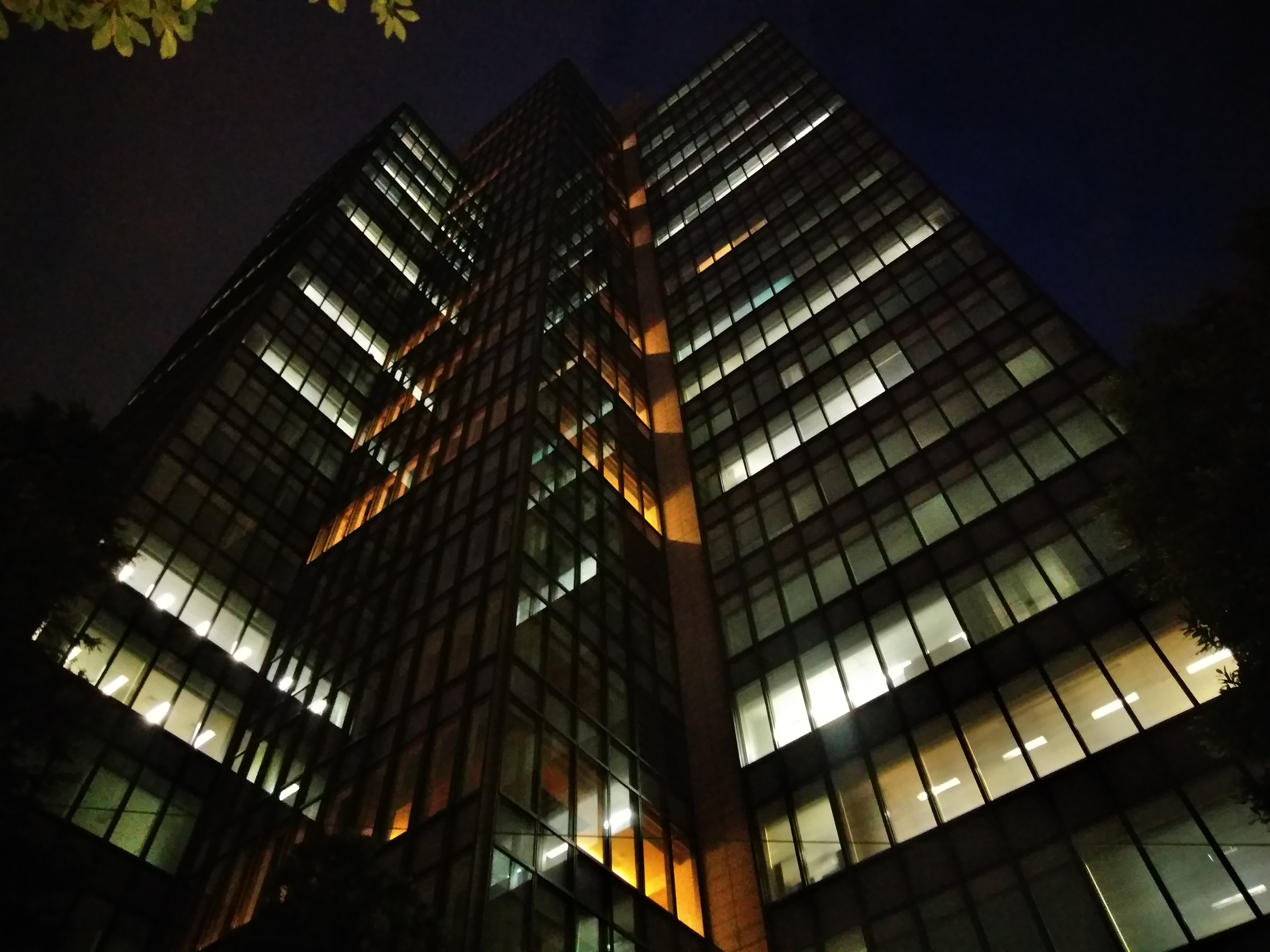 夜間の撮影サンプル