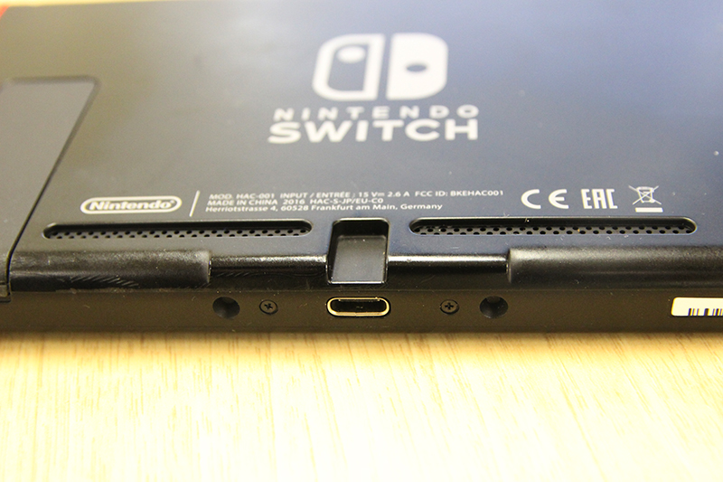 SwitchのType-C端子