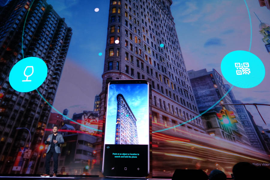 Bixbyによる画像検索