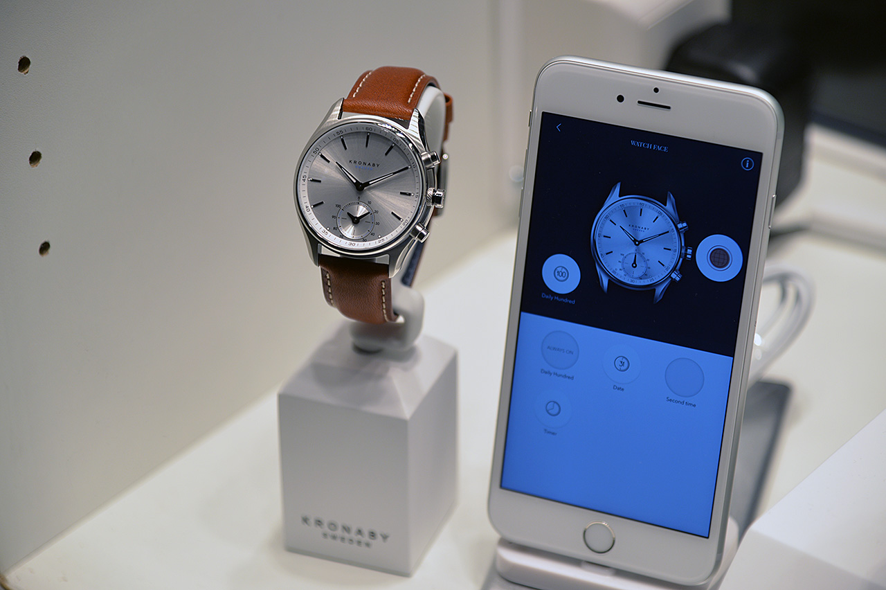 新興の「KRONABY」。Connected専業の時計メーカーだ