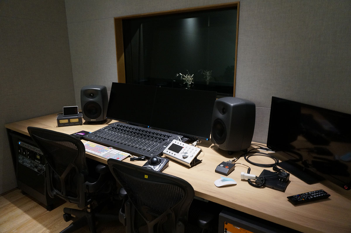 録音スタジオのコントロール