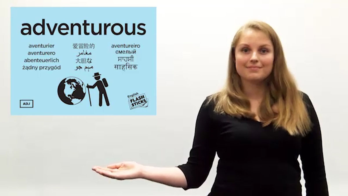 購入した英語版は、お姉さんが発音してくれる