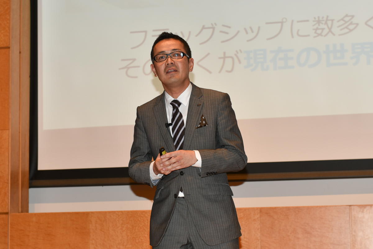 シャープ IoT通信事業本部 パーソナル通信事業部 商品企画部長の小林繁氏