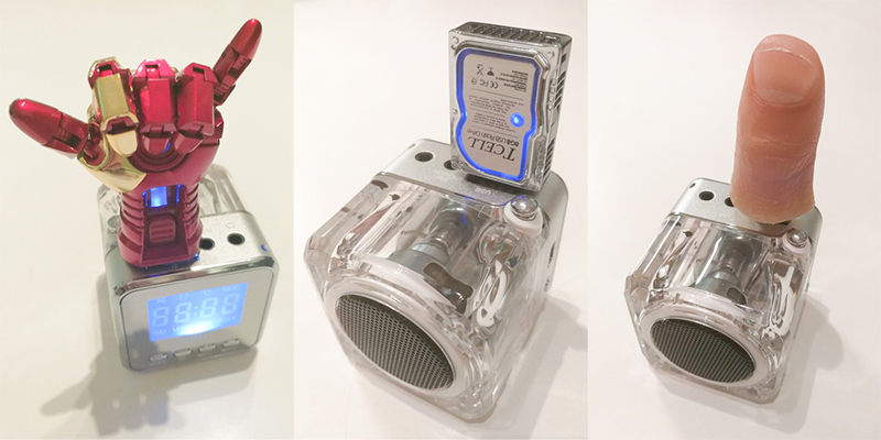 この手のUSBメモリーはデザイン的に楽しいが、音楽再生できないケースも多かった