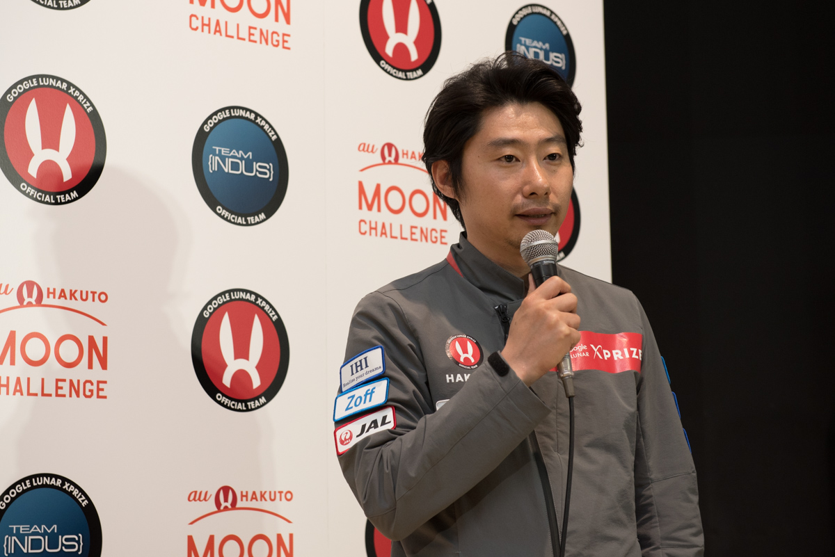 チーム「HAKUTO」代表の袴田武史氏