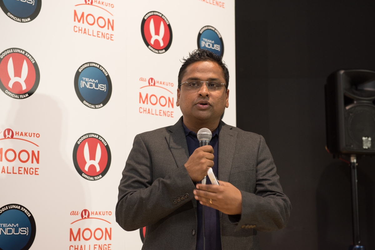「TeamIndus」のSridhar（スリダー）氏