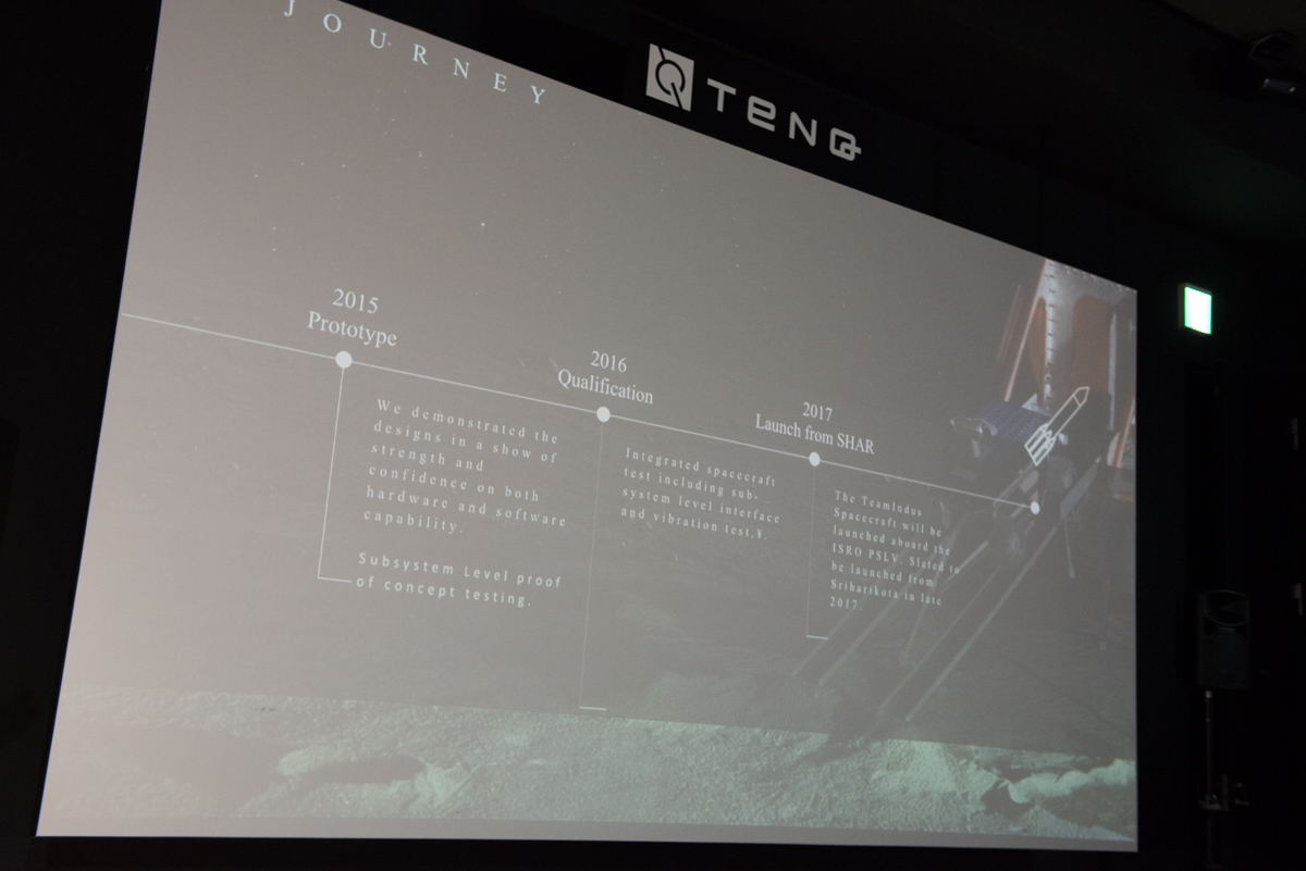 「TeamIndus」のSridhar（スリダー）氏
