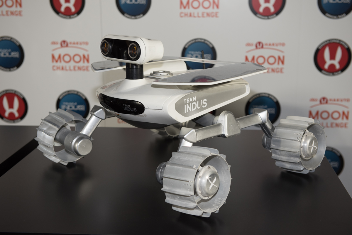 「TeamIndus」のローバー