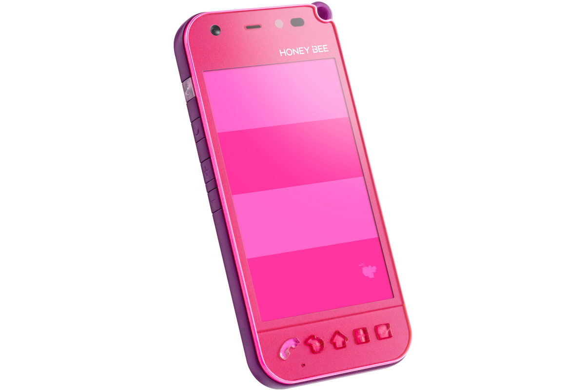 女子中学生向けとして登場した「HONEY BEE 201K」。ポップなカラーリングがシリーズのアイデンティティでした