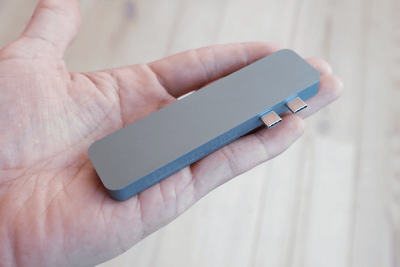Apple MacBook シルバー USB-Cポート2つ Type-Cポート2個使いでMacBook Proを魔法のごとく拡張する「HyperDrive