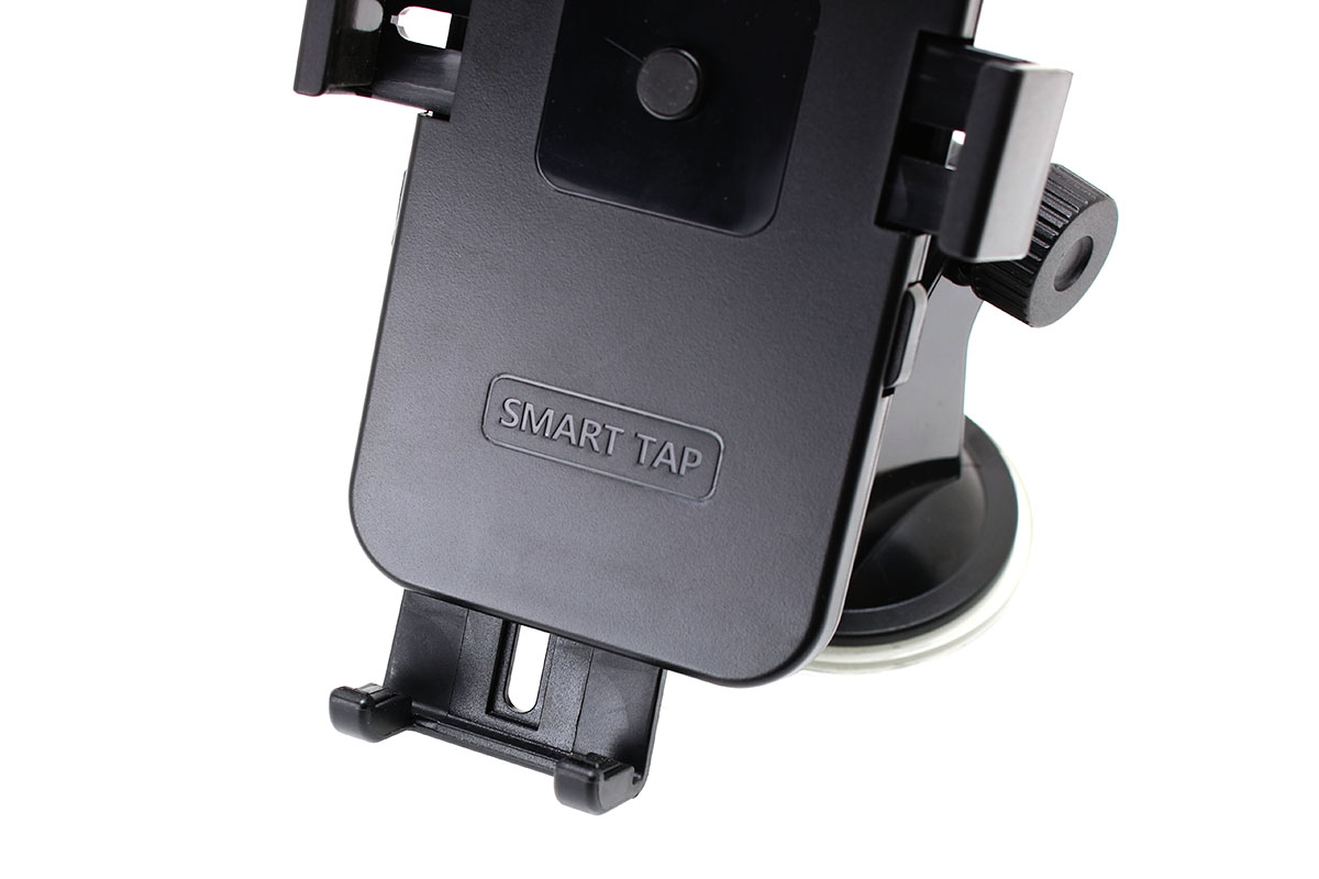 ホルダー部分は自由に回転でき、回転部の締め付けをリングで調節できます。ホルダー下部の端末脱落防止の押さえ部分は、若干の左右移動および長さ調節に対応。