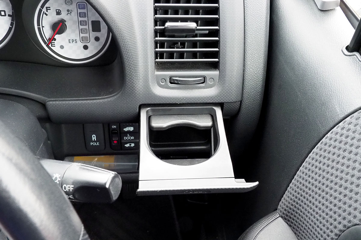 実際に固定した様子。しっかりと固定されました。