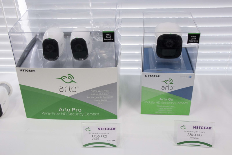 「Arlo Pro」と「Arlo Go」