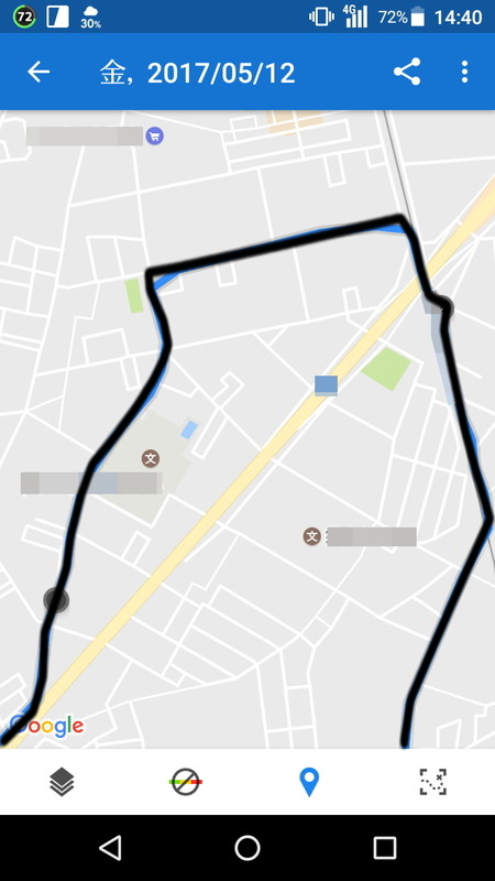 DIGNO Wは正確に記録されている