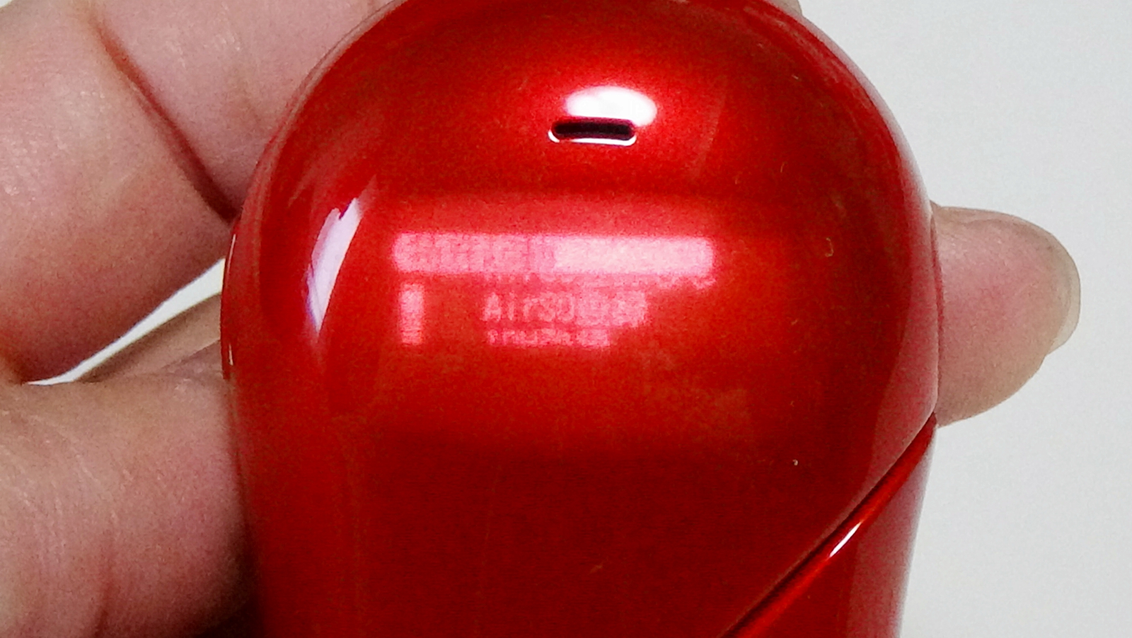 「AirSo登録」にカーソルを合わせダブルタップすることで新たに割り当てられた番号が登録された