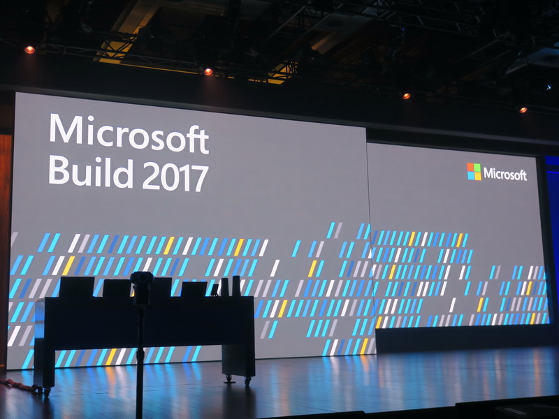 マイクロソフトの開発者向けイベント「Build 2017」は米シアトルのWashington State Convention Centerで催された