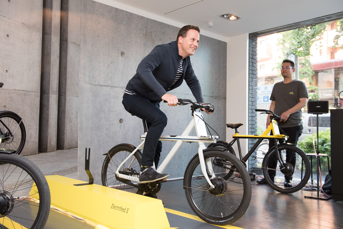 VanMoof創始者のひとり、Ties Carlier氏