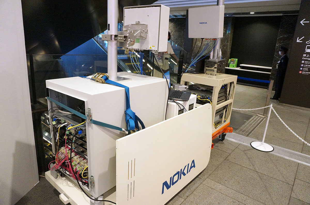 ノキアの装置で実現