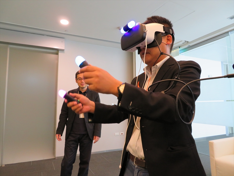 本格的なVRを体験できる「LINK」