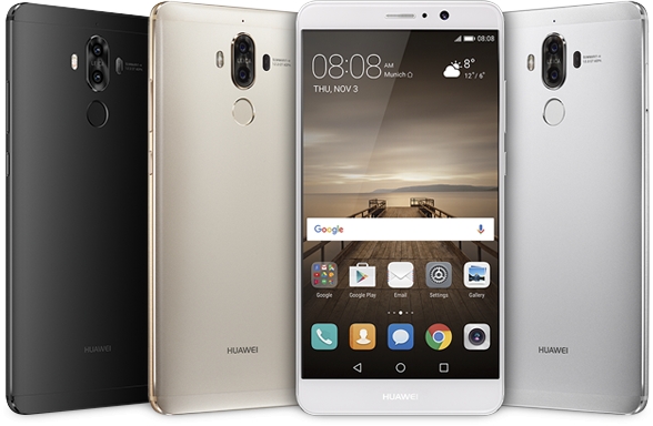 大会用公式端末となる「Mate 9」