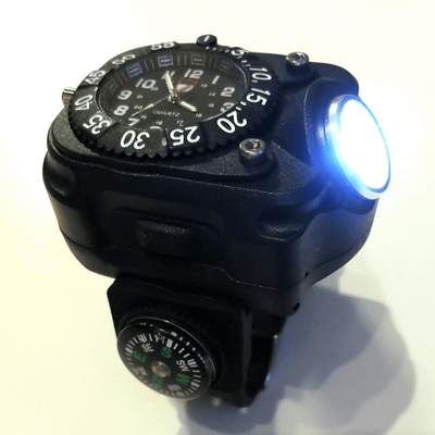 安価で怪しげな懐中電灯型サバイバルウオッチ - ケータイ Watch