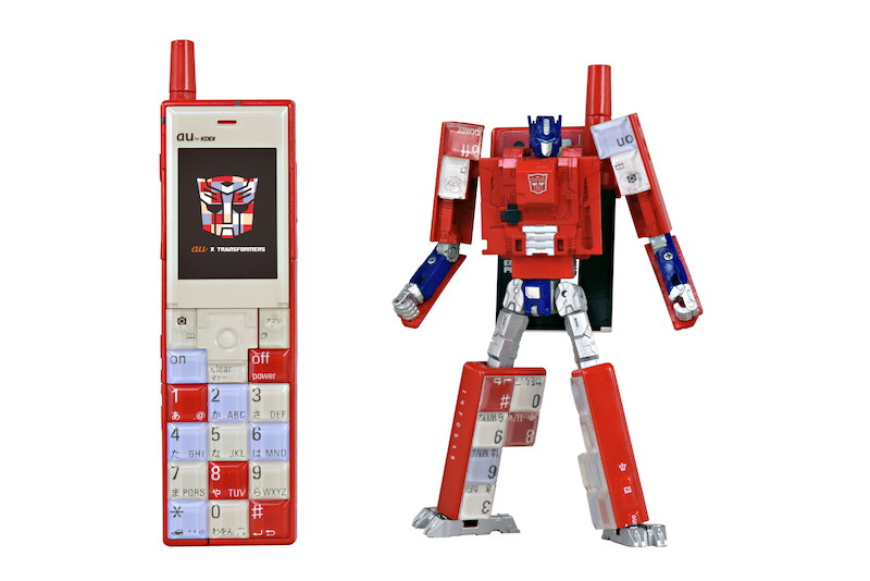 「INFOBAR OPTIMUS PRIME（NISHIKIGOI）」