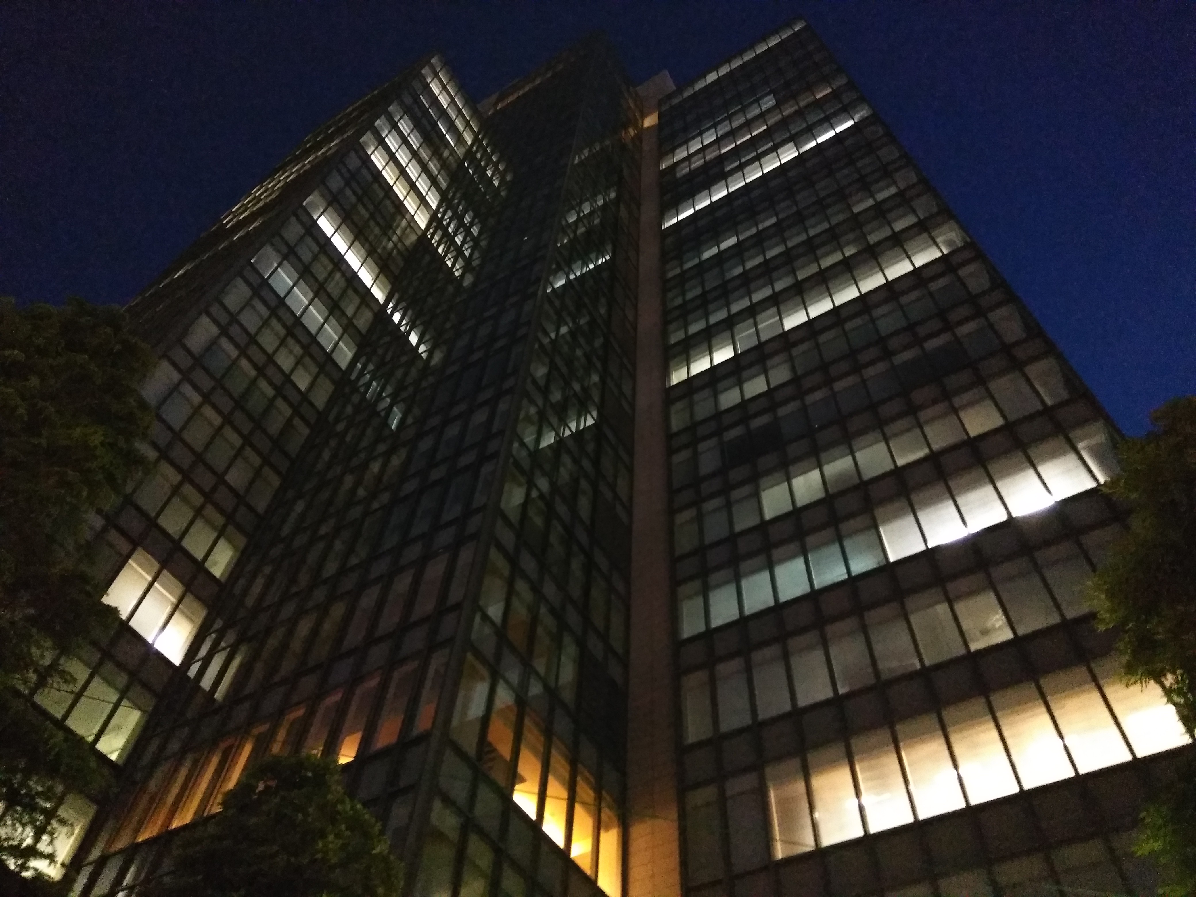 夜間の撮影サンプル