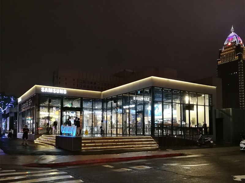 台北で開設中のGalaxy Studio