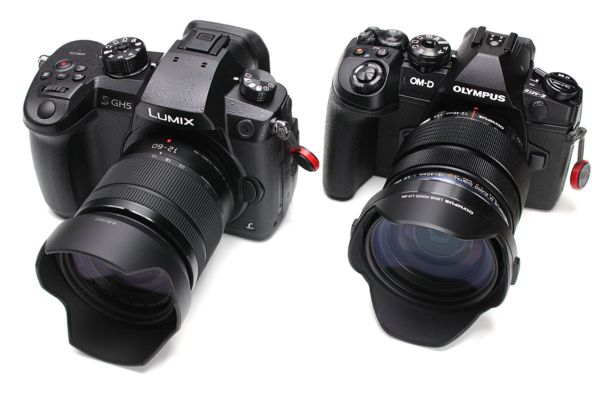 パナソニックの「LUMIX DC-GH5」。マイクロフォーサーズ規格のミラーレスカメラです。レンズとして「LUMIX G VARIO 12-60mm/F3.5-5.6 ASPH./POWER O.I.S.」（<a href="http://panasonic.jp/dc/lens/lumix_g_vario_12-60/" class="n" target="_blank">公式ページ</a>）が付属するレンズキット（DC-GH5M）を買いました。マイクロフォーサーズ規格なので、オリンパスのOM-Dシリーズ（<a href="http://k-tai.watch.impress.co.jp/docs/column/korekori/1059916.html" class="n" target="_blank">関連記事</a>）などと共通のレンズが使えます。