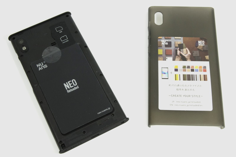 前面キーはオンスクリーン方式。ホームボタン下に指紋センサー