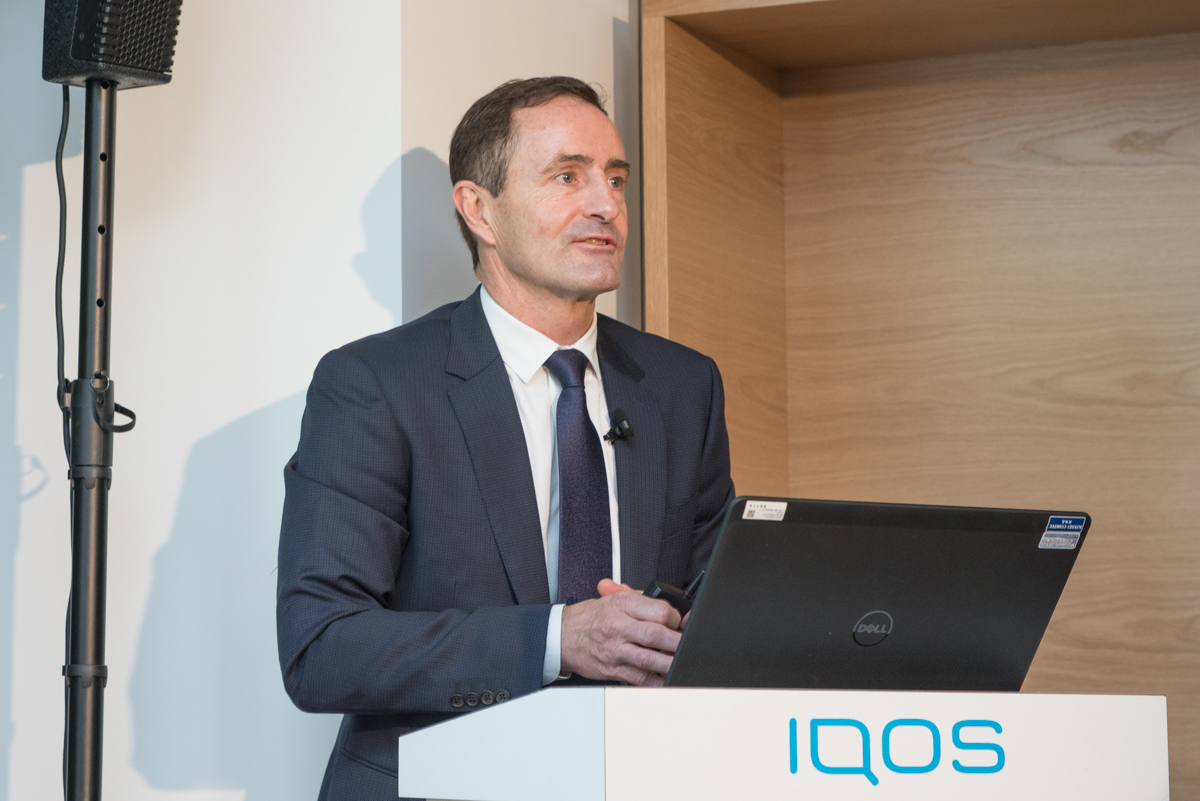 フィリップ モリス ジャパン 社長のポール・ライリー氏