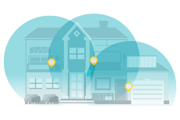 3台でメッシュネットワークを構築