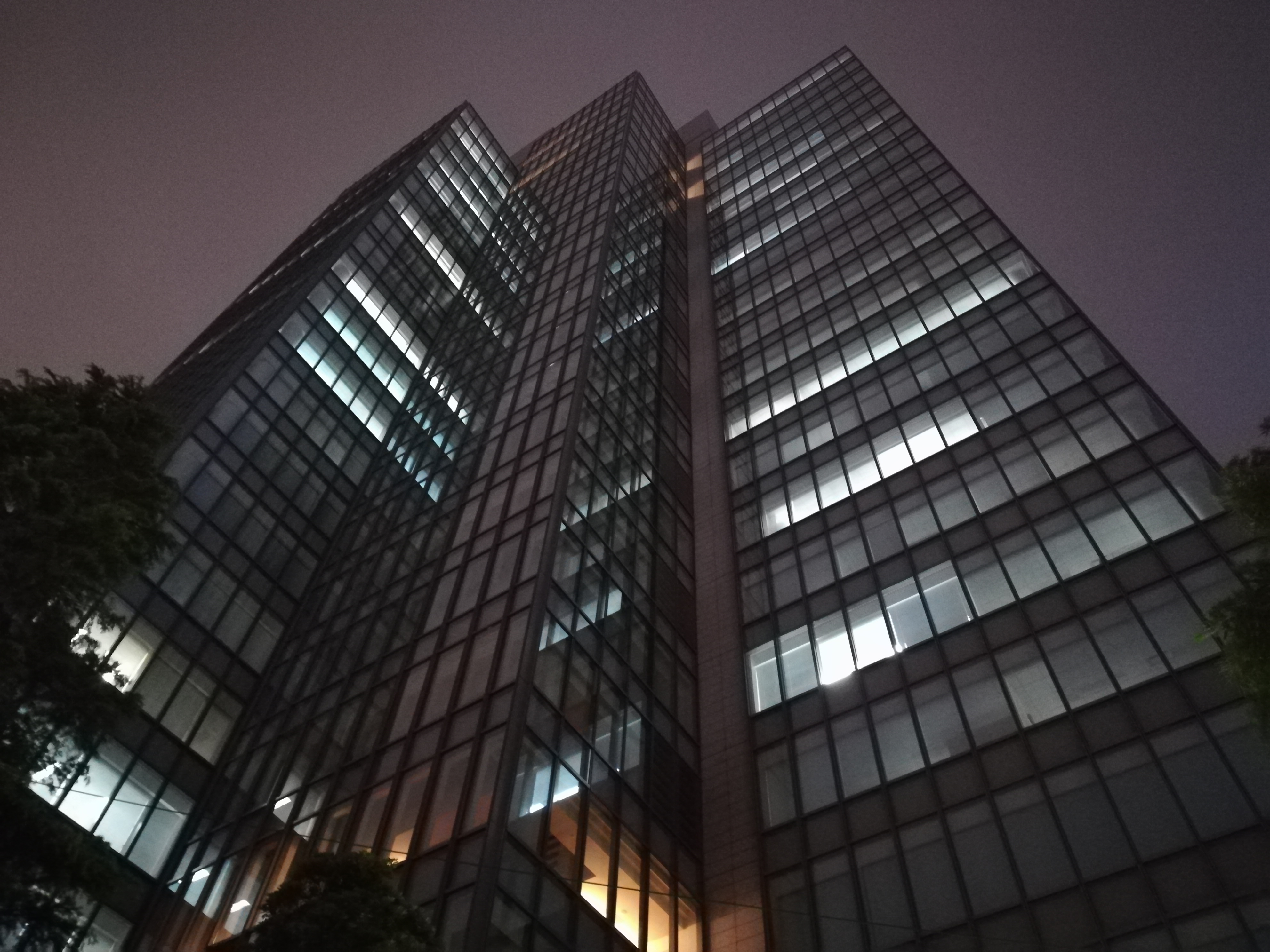 夜間の撮影サンプル