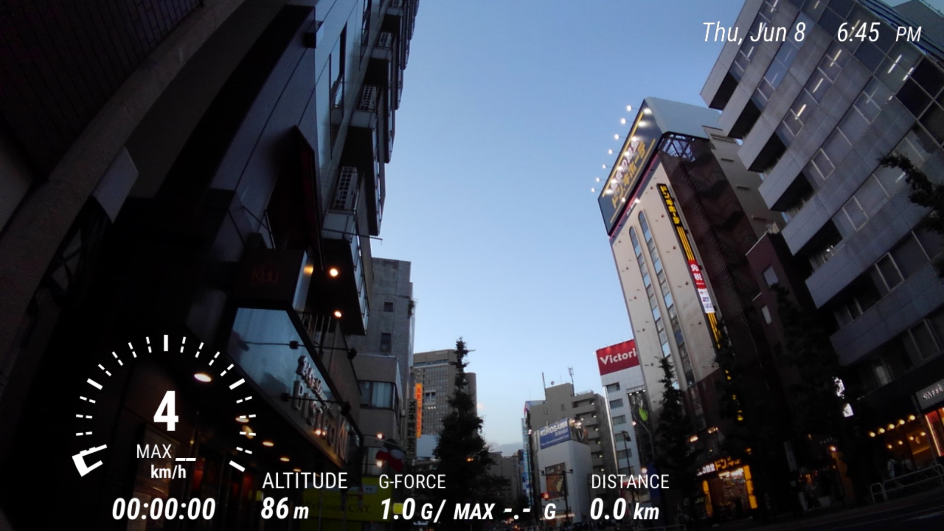 速度や標高を写真内に記録できる「Action Overlay」