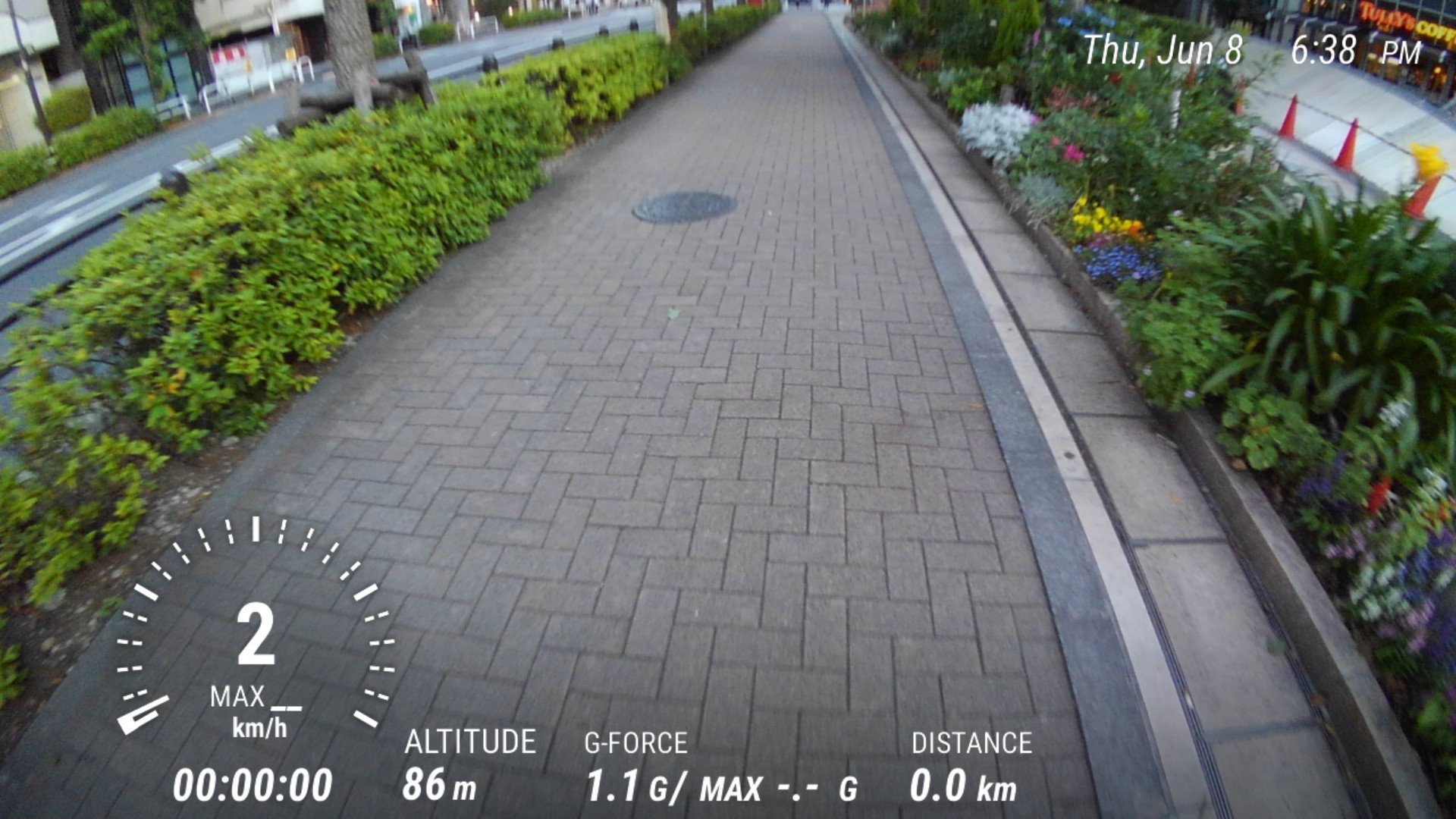 速度や標高を写真内に記録できる「Action Overlay」
