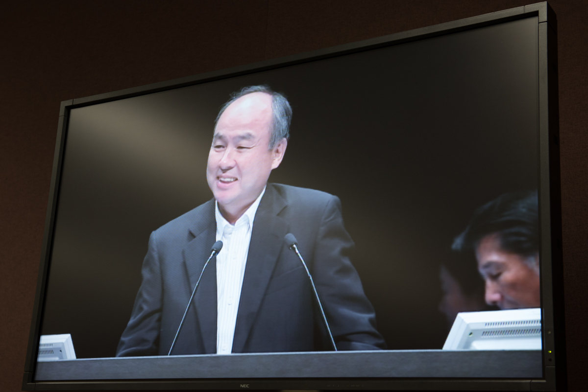 ソフトバンクグループ 代表取締役社長の孫正義氏