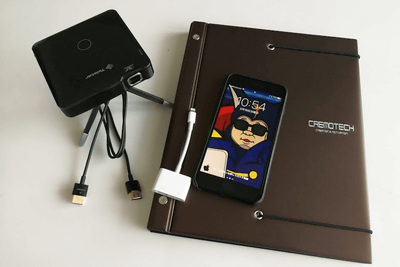 20インチ・15インチのモバイルスクリーンで理想のモバイルプレゼンを