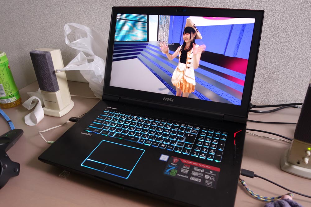 4D Viewsで3Dモデル化されたアイドル。これをVRゴーグルで視聴したりできる