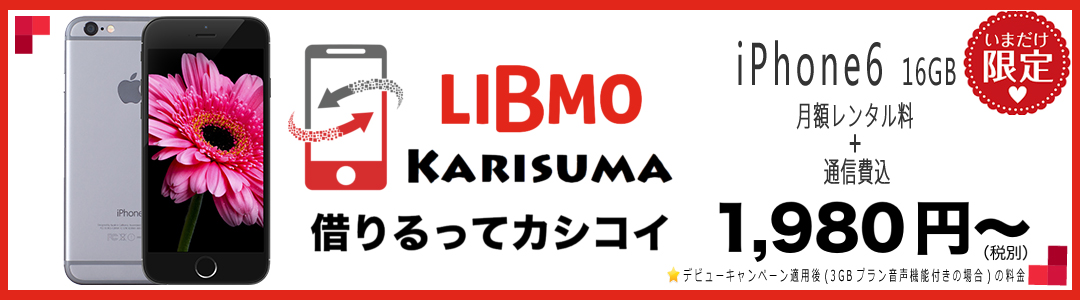 スマートフォンレンタルサービス「かりスマ」