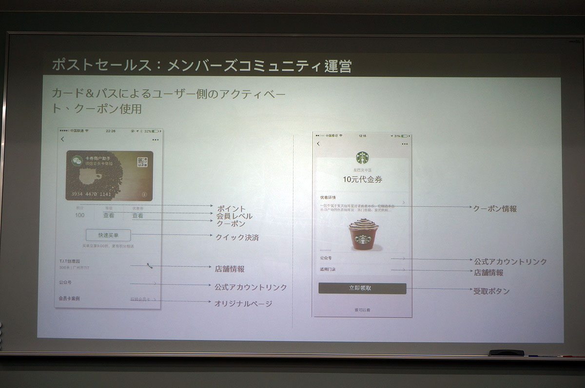 来店客への販売後のサポートも