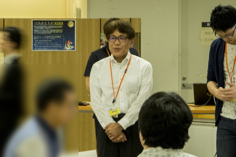 HTC NIPPONの児島全克社長も登壇。ユーザーに対する感謝の言葉を述べた