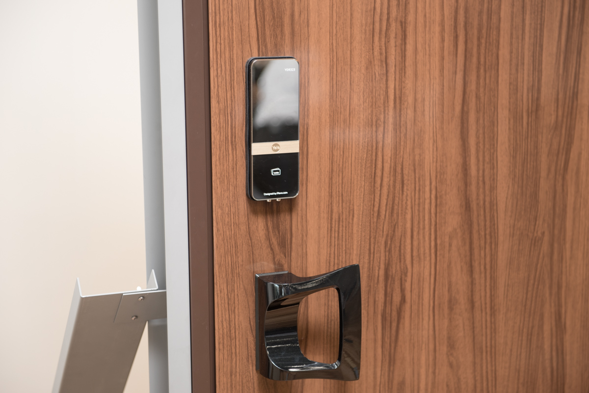 各戸のデジタルドアロック